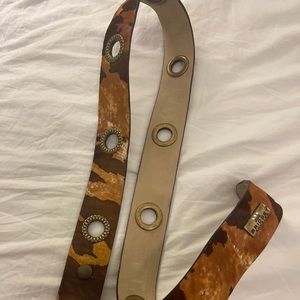 Bridget Shuster Genuine Leather Belt